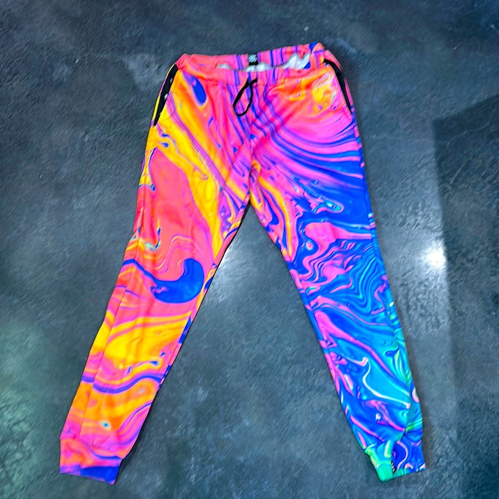 Neon Rainbow Sweatpants